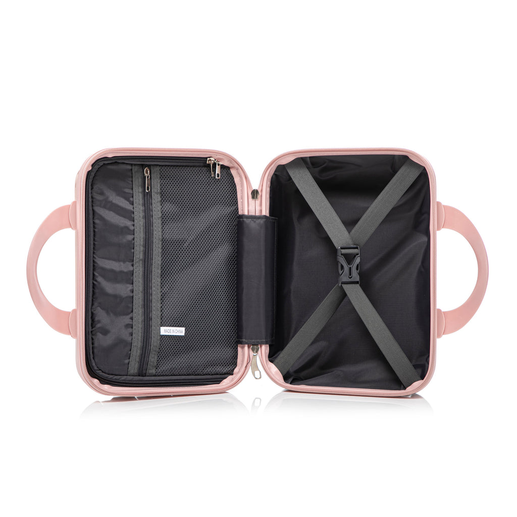 14"/20" 2-Pcs PC Spinner Wheel Carry On Luggage Set