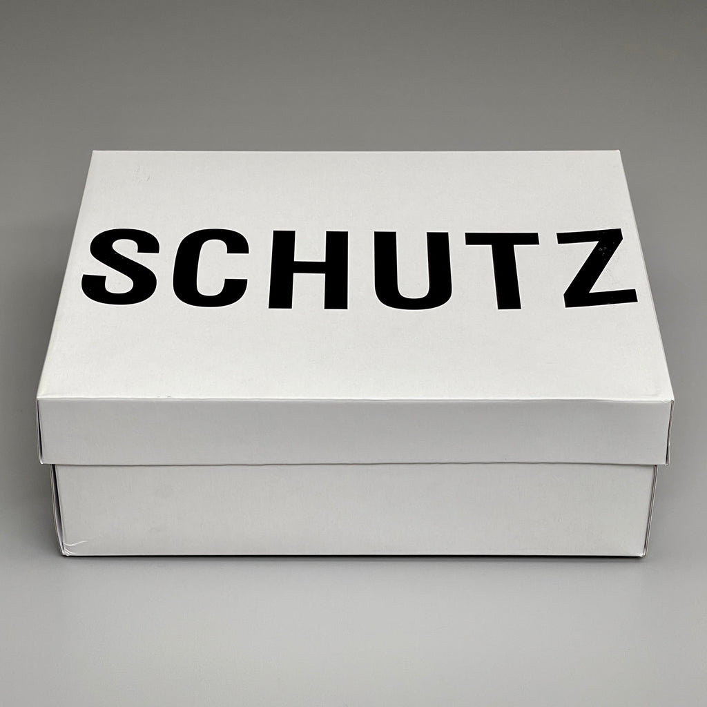 SCHUTZ Dalle Denim Women's Wedge Sandal Blue Platform Shoe Sz 9.5B (New)