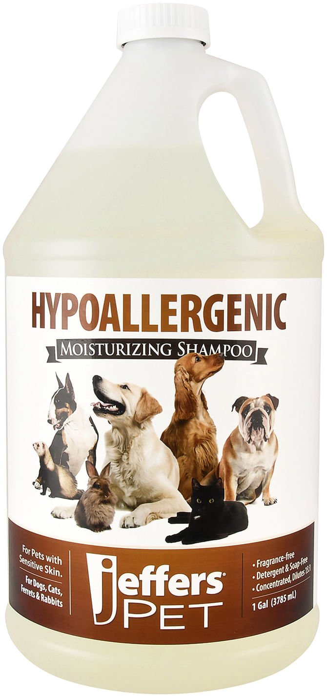 Jeffers Hypoallergenic Moisturizing Pet Shampoo for Sensitive Skin